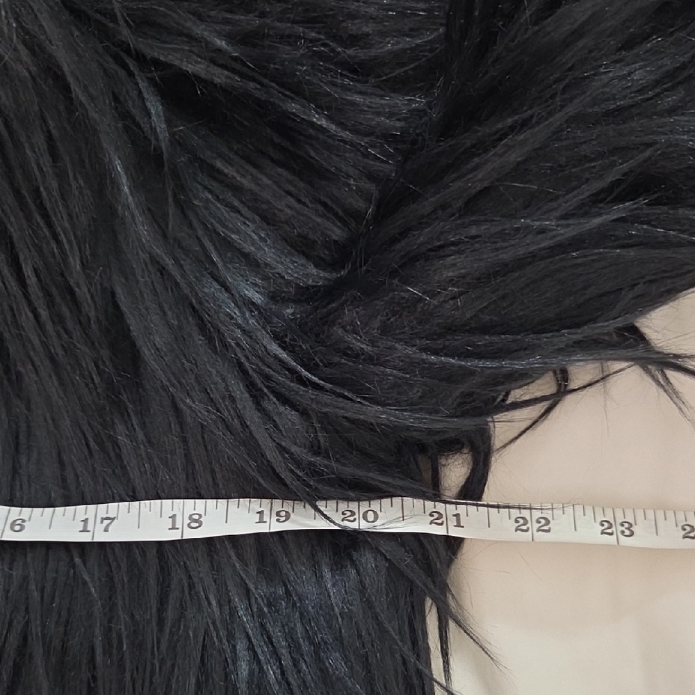 MISSGUIDED,  Black Faux Fur Jacket - Picture 8 of 9